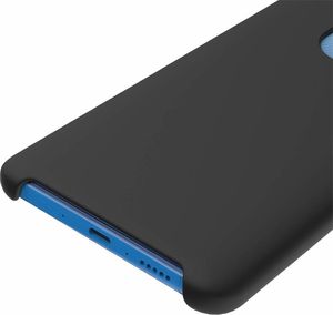 Hurtel Silicone Case elastyczne silikonowe etui pokrowiec Huawei Mate 20 czarny uniwersalny 4