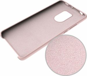 Hurtel Silicone Case elastyczne silikonowe etui pokrowiec Huawei Mate 20 różowy uniwersalny 3