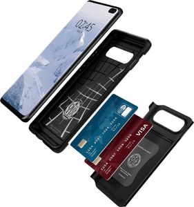 Spigen Nakładka Slim Armor CS do Samsung Galaxy S10+ czarna 10