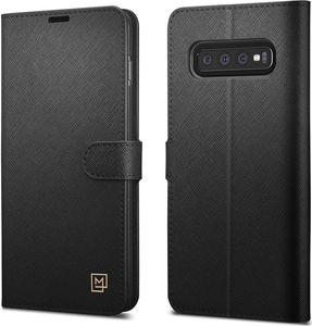 Spigen Etui La Manon Wallet do Samsung Galaxy S10 czarne 2