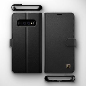 Spigen Etui La Manon Wallet do Samsung Galaxy S10 czarne 6