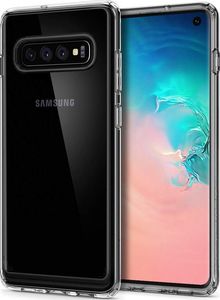 Spigen Nakładka Crystal Hybrid do Samsung Galaxy S10 przezroczysta 1