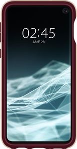 Spigen Nakładka Neo Hybrid do Samsung Galaxy S10e bordowo-srebrna 2