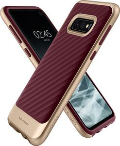 Spigen Nakładka Neo Hybrid do Samsung Galaxy S10e bordowo-srebrna 5