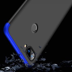Hurtel 360 Protection etui na całą obudowę przód + tył Xiaomi Mi 8 Lite czarno-niebieski uniwersalny 3