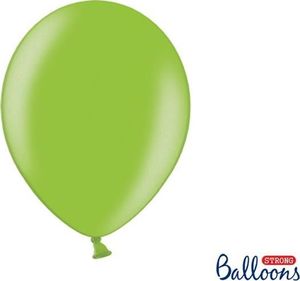 Party Deco Balony Strong, metallic jasnozielony, 30 cm, 10 szt. uniwersalny 1