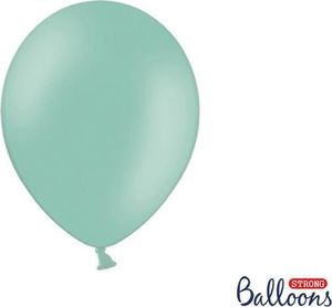 Party Deco Balony Strong, metallic miętowy, 27 cm, 10 szt. uniwersalny 1