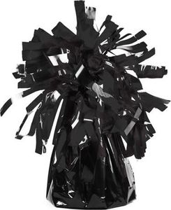 Party Deco Ciężarek do balonów, czarny, 7 cm, 130 g, 4 szt. uniwersalny 1