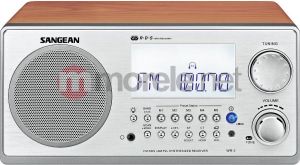 Radio Sangean WR-2 Orzech (WR2SILBER) 1