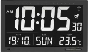 TFA Zegar elektroniczny z termometrem Wall Clock (60.4505) 2