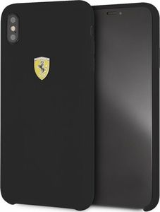 Ferrari Hardcase FESSIHCI65BK iPhone Xs Max czarny/black Silicone uniwersalny 1