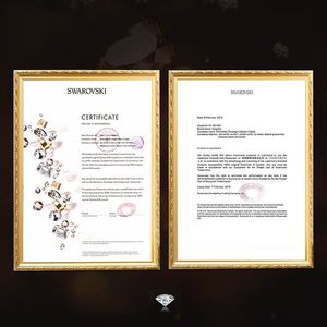 Kingxbar Kingxbar Wish Series etui ozdobione oryginalnymi Kryształami Swarovskiego iPhone XS / X złoty uniwersalny 10