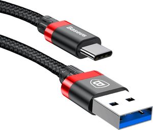 Kabel USB Baseus USB-A - USB-C 1 m Czerwony (CATGB-19) 1