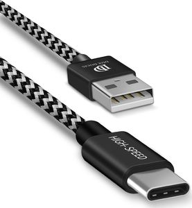 Kabel USB Dux Ducis USB-A - USB-C 3 m Czarny (6934913096635) 1