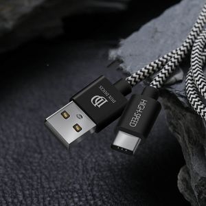 Kabel USB Dux Ducis USB-A - USB-C 3 m Czarny (6934913096635) 4