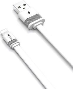 Kabel USB Proda USB-A - Lightning 1 m Biały (proda_20190822143931) 1