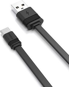 Kabel USB Proda USB-A - USB-C 1 m Czarny (proda_20190322120742) 1