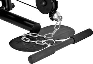 Christopeit Atlas treningowy Profi Center De Luxe czarny 5