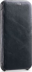 moVear Etui Skórzane slim Apple iPhone Xs / iPhone X czarne pokrowiec MOVEAR Standard 2