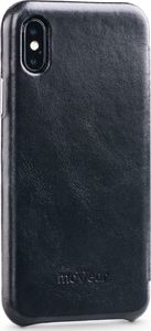 moVear Etui Skórzane slim Apple iPhone Xs / iPhone X czarne pokrowiec MOVEAR Standard 3