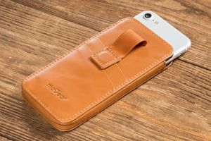 moVear Stylowe Etui pokrowiec do iPhone X / Xs 5.8" | 100% Skóra naturalna Standard 8