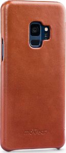 moVear Eleganckie Etui Samsung S9 SKÓRA z klapką Brązowy Galaxy G960F MOVEAR Standard 3