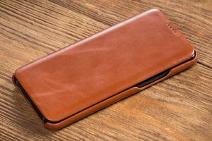 moVear Eleganckie Etui Samsung S9 SKÓRA z klapką Brązowy Galaxy G960F MOVEAR Standard 7