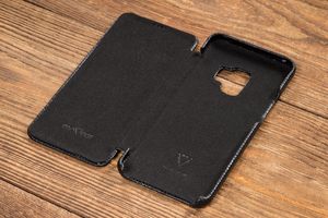 moVear Etui Galaxy S9 czarna SKÓRA na Samsung G960F MOVEAR Standard 6