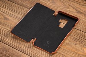 moVear Etui Samsung S9+ Brązowa SKÓRA Futerał Galaxy G965F Standard 6
