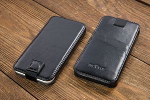 moVear Czarna wsuwka 4.7" iPhone 8 7 6 Etui Skórzane MOVEAR Standard 7