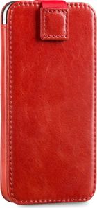 moVear Etui skórzane do iPhone XR, Xs MAX, iPhone 8/7/6 Plus MOVEAR pocketCase C+ czerwony Standard 2