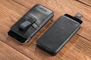 moVear Ekskluzywna Czarna wsuwka na iPhone Xs / X Etui Skórzane MOVEAR Standard 11