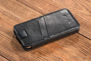 moVear Ekskluzywna Czarna wsuwka na iPhone Xs / X Etui Skórzane MOVEAR Standard 8