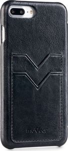 moVear Etui slim iPhone 8 Plus / 7 Plus 5.5" moVear Skórzane, czarne Standard 3