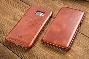 moVear Etui Galaxy S7 EDGE Brązowy Skórzany Futerał Samsung G935F Standard 8