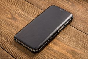 moVear Etui Samsung Galaxy S7 EDGE (G935F) MOVEAR Czarna SKÓRA Kieszonki na Karty Standard 5