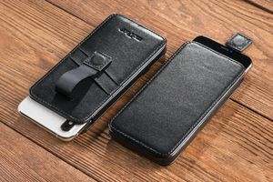 moVear Czarna wsuwka 4.7" iPhone 8 7 6 Skórzane Etui Uniwersalne rozmiar S MOVEAR Standard 7