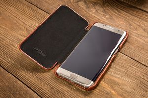 moVear MOVEAR Etui Galaxy S7 EDGE Brązowa skóra Samsung G935F Standard 6