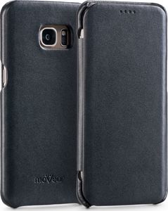 moVear MOVEAR Etui Slim Galaxy S7 Edge Czarny skóra gładka Samsung G935F Standard 1