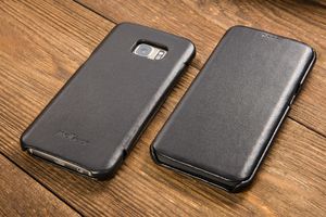 moVear MOVEAR Etui Slim Galaxy S7 Edge Czarny skóra gładka Samsung G935F Standard 8
