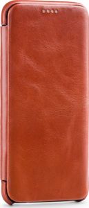 moVear MOVEAR Etui Samsung S8 SKÓRA Pokrowiec z klapką Brązowy Galaxy G950F Standard 2