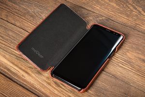 moVear Etui Samsung S8 Brązowa SKÓRA Futerał Galaxy G950F Standard 5