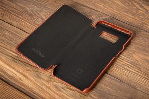 moVear Etui Samsung S8 Brązowa SKÓRA Futerał Galaxy G950F Standard 8