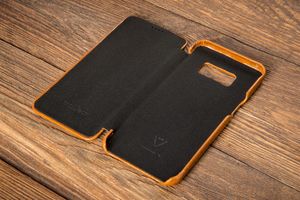 moVear MOVEAR Etui Samsung Galaxy S8 SKÓRA Brązowy G950F Kieszonka na kartę Standard 8