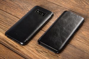 moVear MOVEAR Ekskluzywne Etui Samsung Galaxy S8+ (Plus) Prawdziwa Skóra CZARNE Standard 6