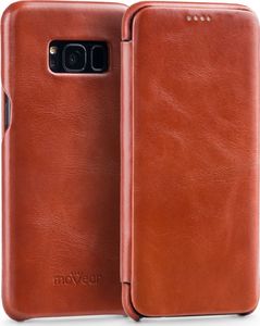 moVear Etui z klapką na Samsung S8 PLUS Brązowa SKÓRA Futerał Galaxy G955F Standard 1
