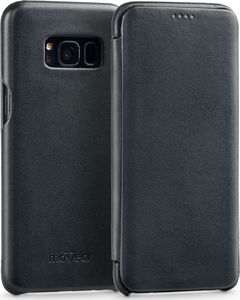 moVear MOVEAR Etui slim case Galaxy S8+ (Plus) Skóra CZARNE na Samsung G955F Standard 1