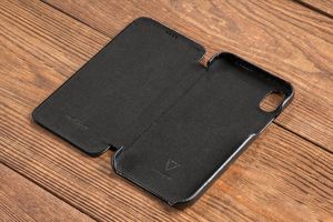 moVear Etui Skórzane slim Apple iPhone Xr czarne pokrowiec MOVEAR Standard 7