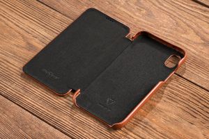 moVear Etui Skórzane slim Apple iPhone Xr brązowe pokrowiec MOVEAR Standard 8