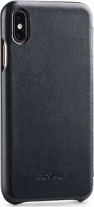 moVear Etui Skórzane slim Apple iPhone Xs MAX czarne pokrowiec MOVEAR Standard 3